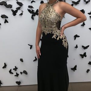 Long Black Prom Dress